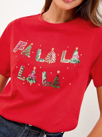 Lipsy Tričko - Červená