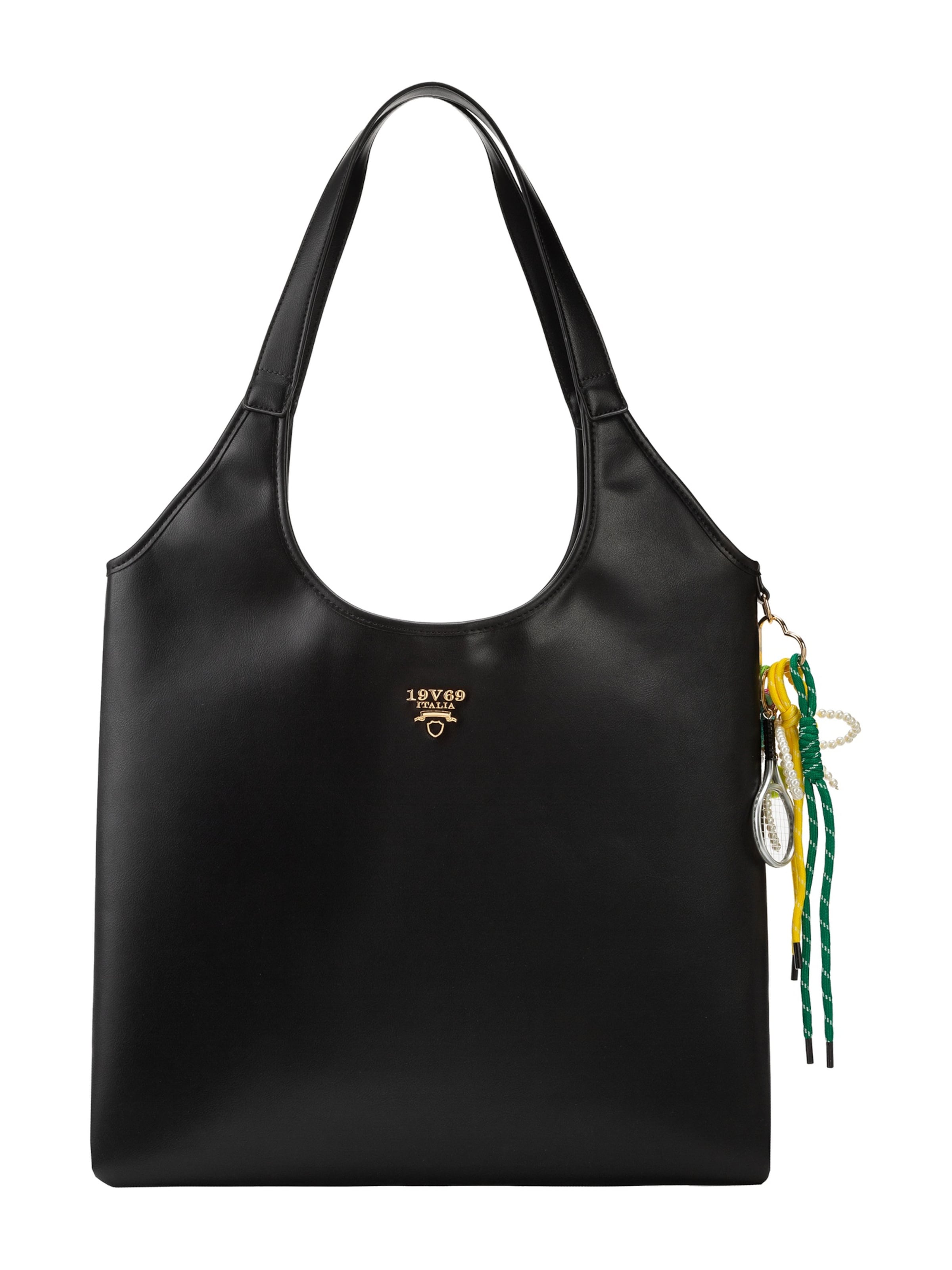 19V69 ITALIA Shopper 'Cecina' in Black: front