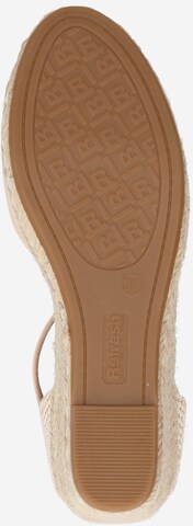 Refresh Strap Sandals in Beige