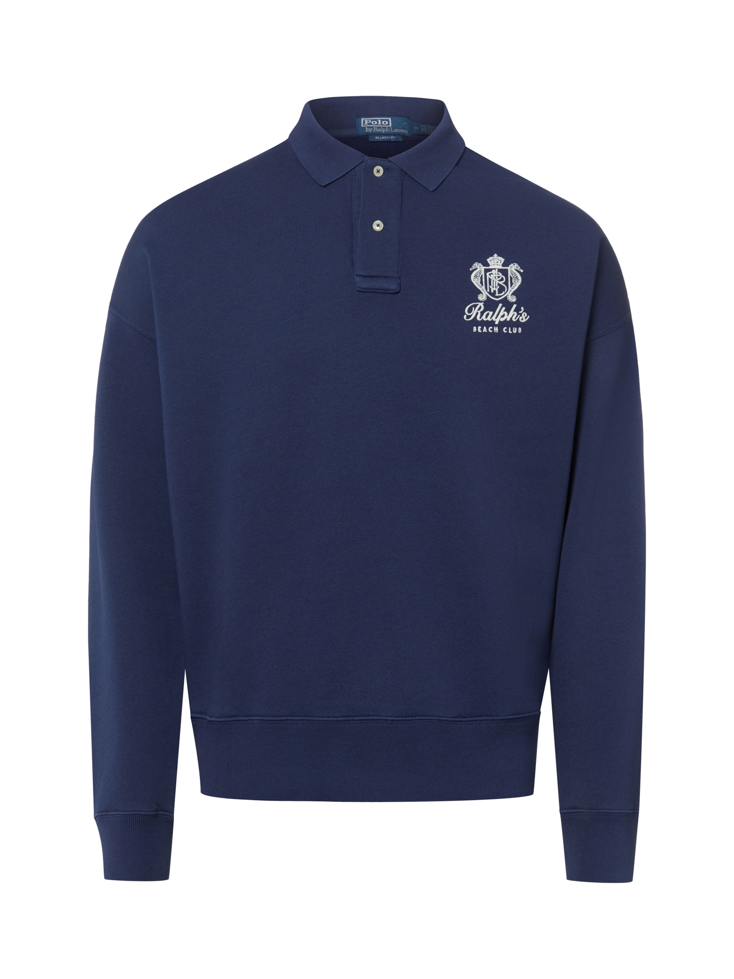 Sweat-shirt Polo Ralph Lauren en bleu : devant