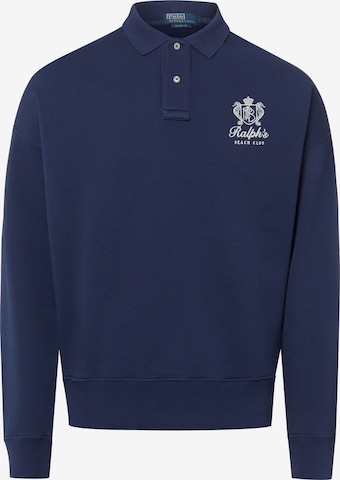 Sweat-shirt Polo Ralph Lauren en bleu : devant