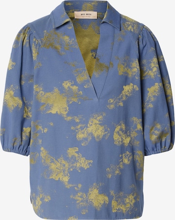 MOS MOSHBluza 'MMAlina Kleo' - plava boja: prednji dio