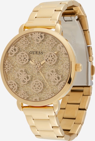 GUESS Analog Watch 'GT SUGARPLUM' in Gold: front
