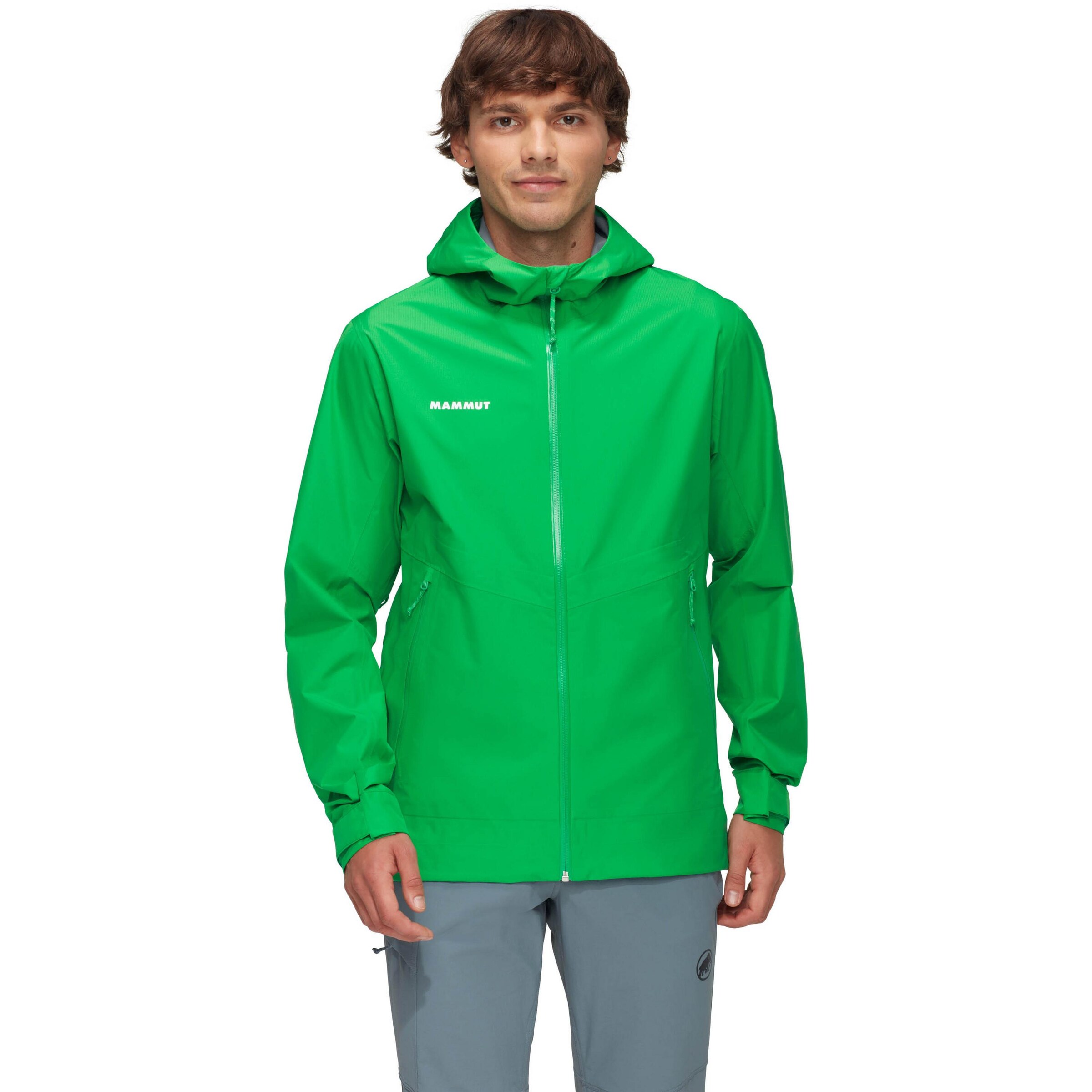 MAMMUT Outdoor jacket 'Alto' in Green: front