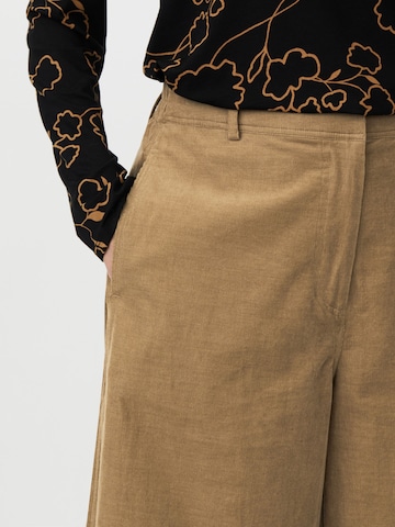 Masai Wide Leg Bukser i brun
