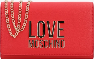 Love Moschino - Mala de ombro em vermelho: frente