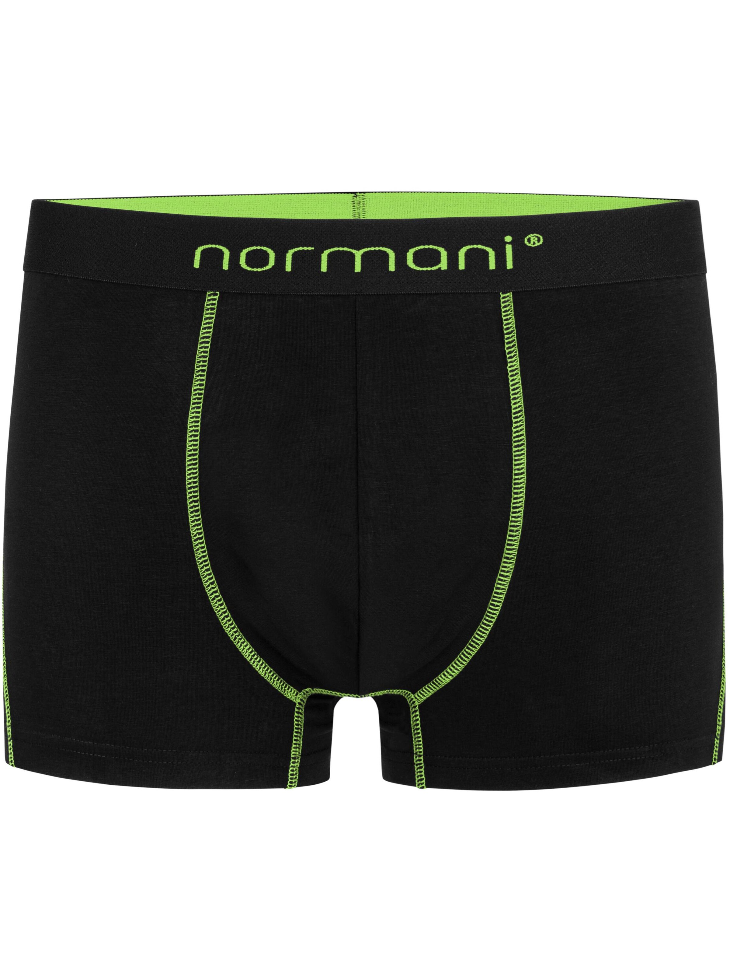 Boxers normani en vert