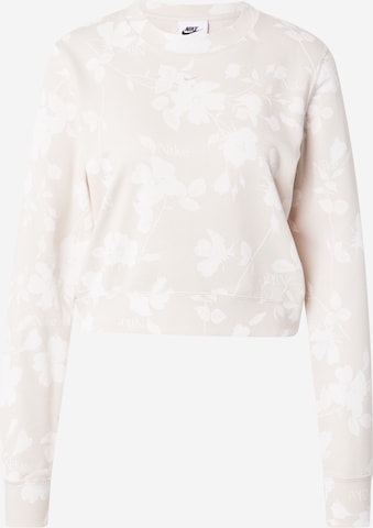 Nike Sportswear Majica | bela barva: sprednja stran