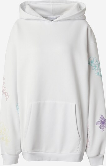 florence by mills exclusive for ABOUT YOU Sweatshirt 'Liv' in Aqua / Yellow / Purple / White, Item view