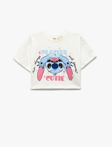 Koton T-Shirt in Beige: Vorderseite