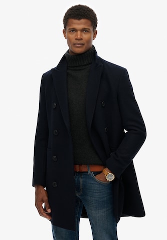 Manteau mi-saison 'Merchant Town' Superdry & Co en bleu : devant