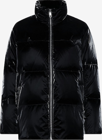 Tommy Hilfiger Curve Winter Jacket in Black: front