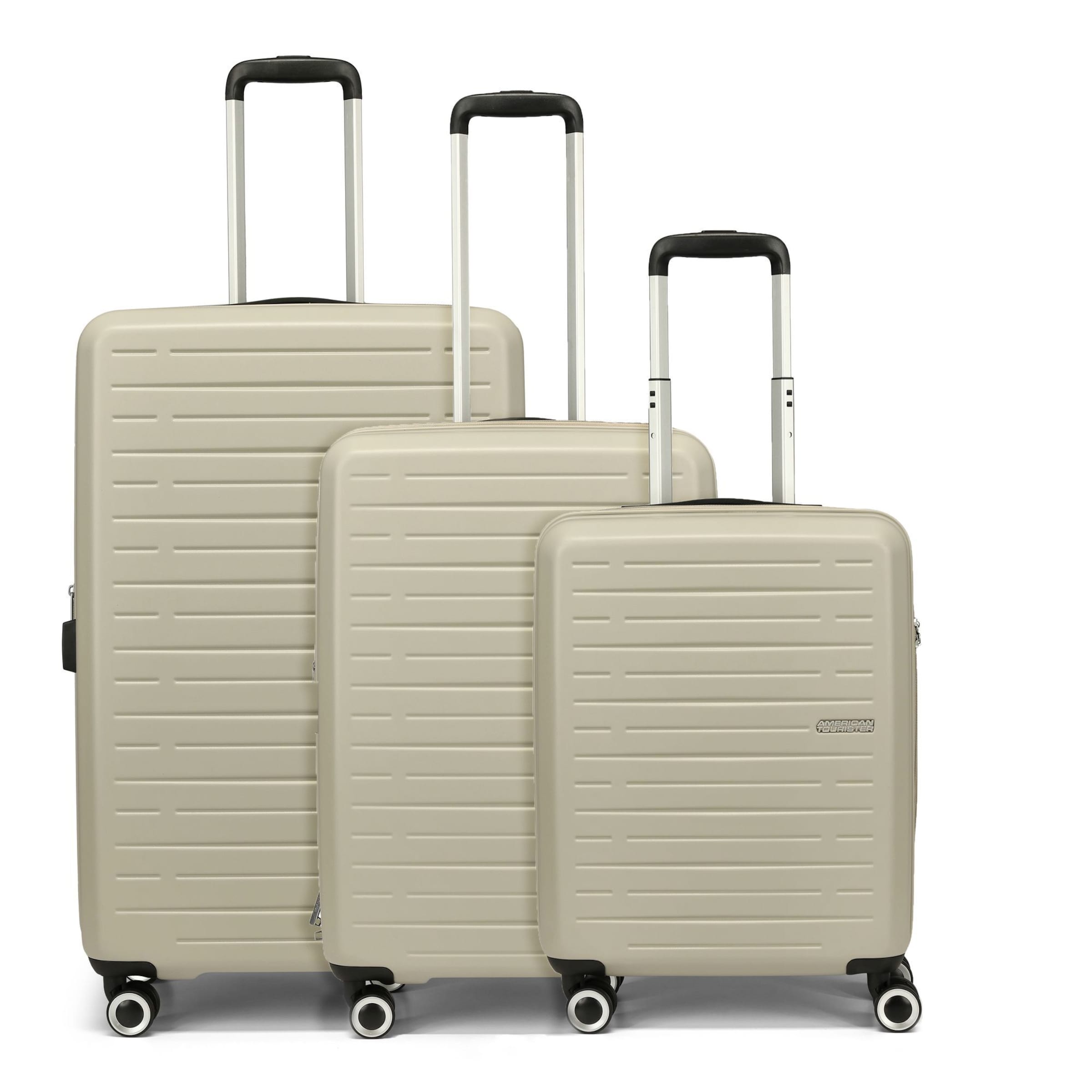 American Tourister Kofferset 'Aerojoy' in Beige: Vorderseite