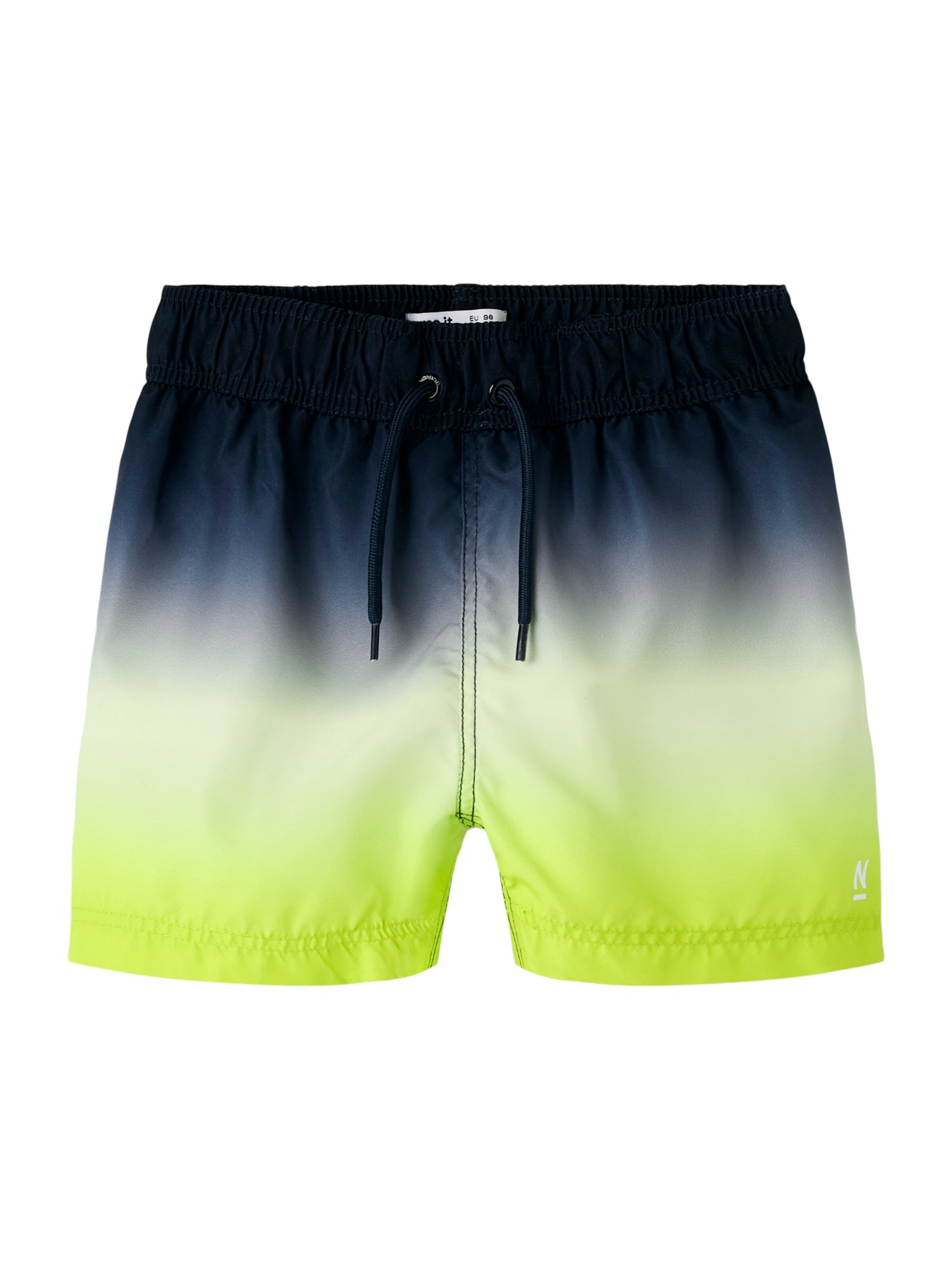 NAME IT Kratke kopalne hlače 'NMMZOCCAS' | zelena barva: sprednja stran