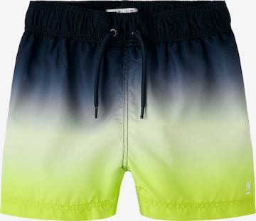 Shorts de bain 'NMMZOCCAS' NAME IT en vert : devant