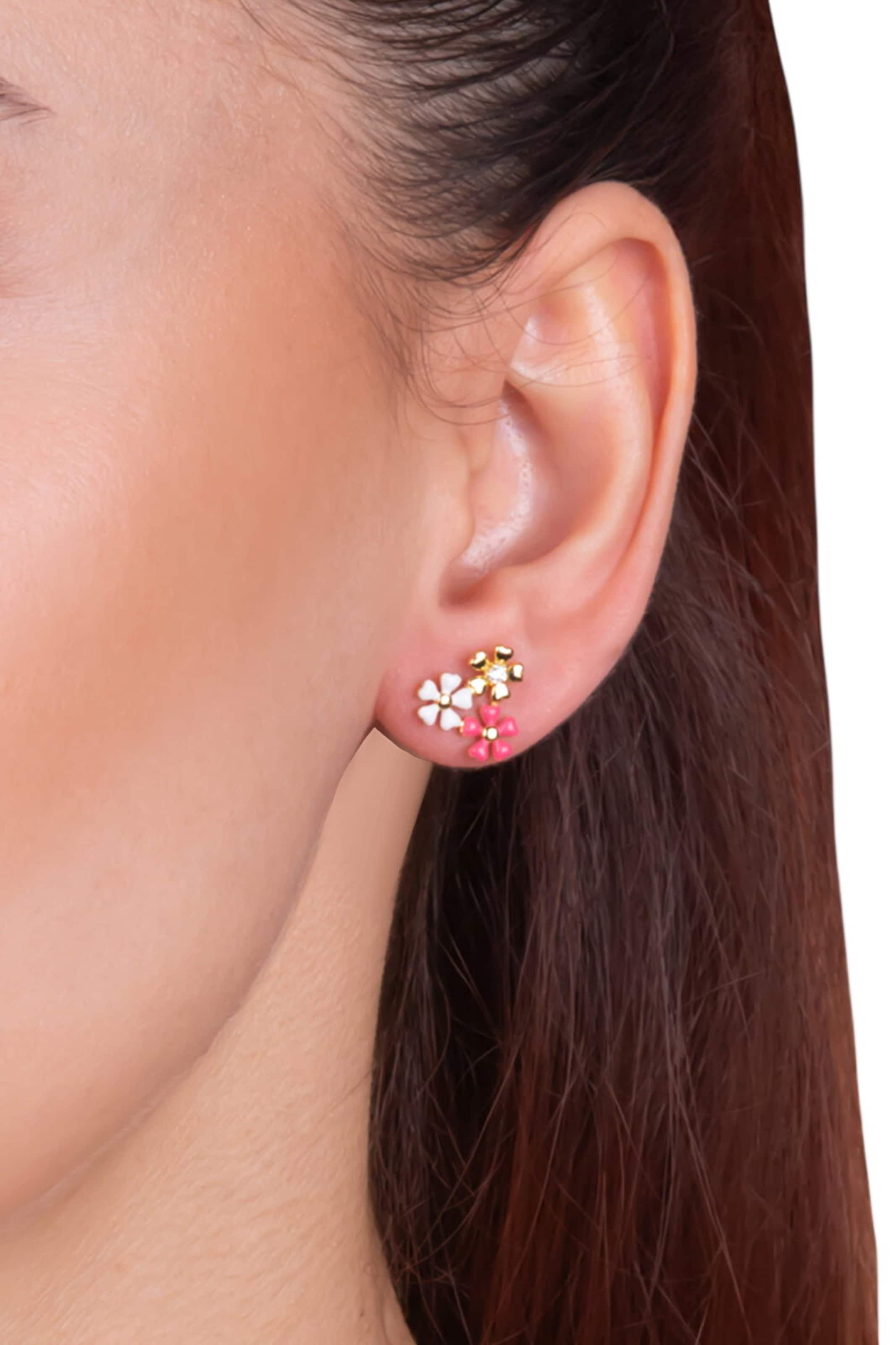 Boucles d'oreilles So Chic en or : devant