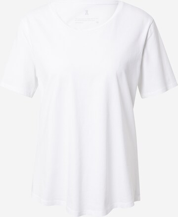 balta ARMEDANGELS Marškinėliai 'Mina': priekis
