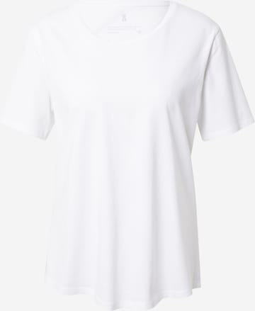 ARMEDANGELS قميص 'Mina' بلون أبيض: الأمام