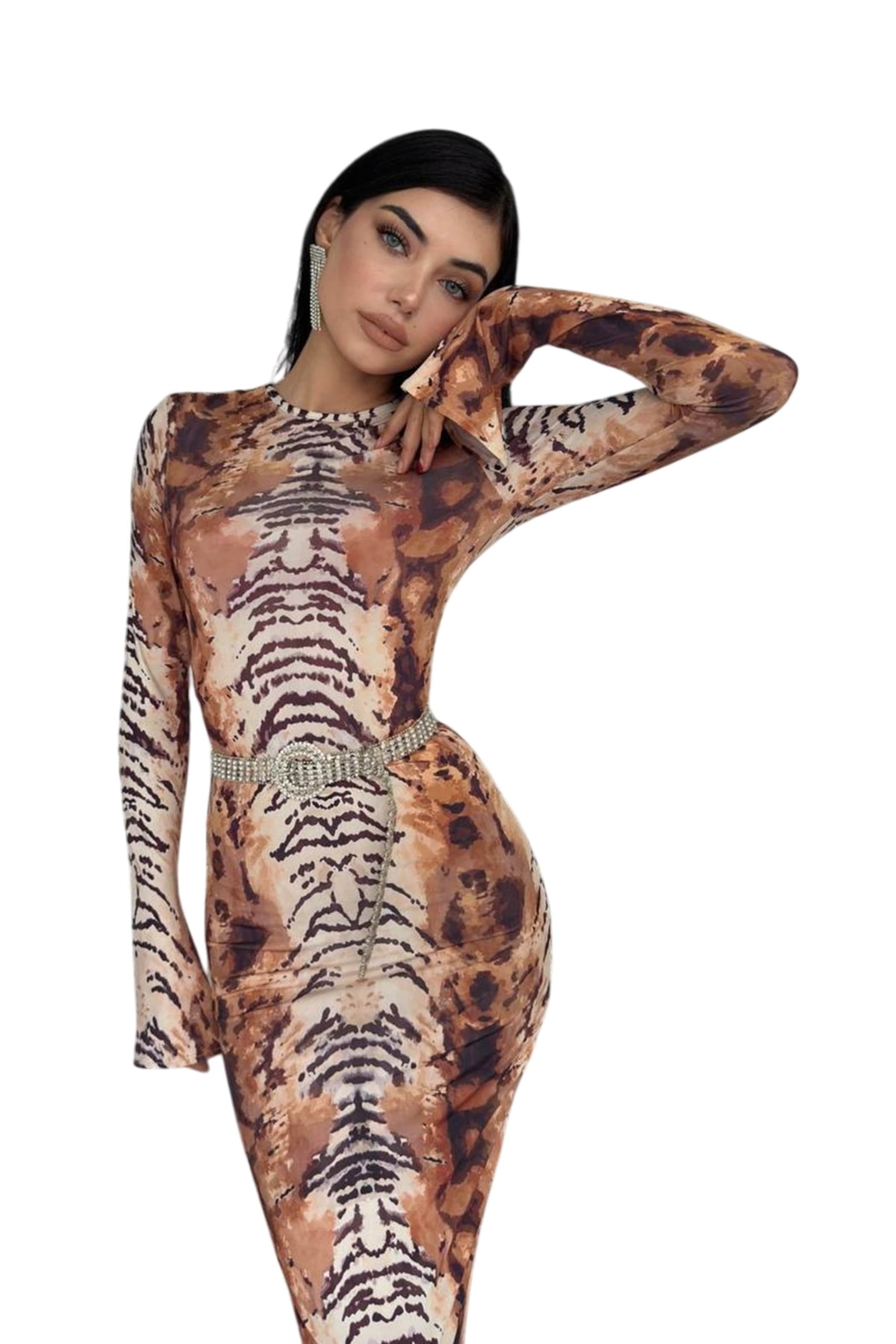 WOMAN VISION Dress in Brown