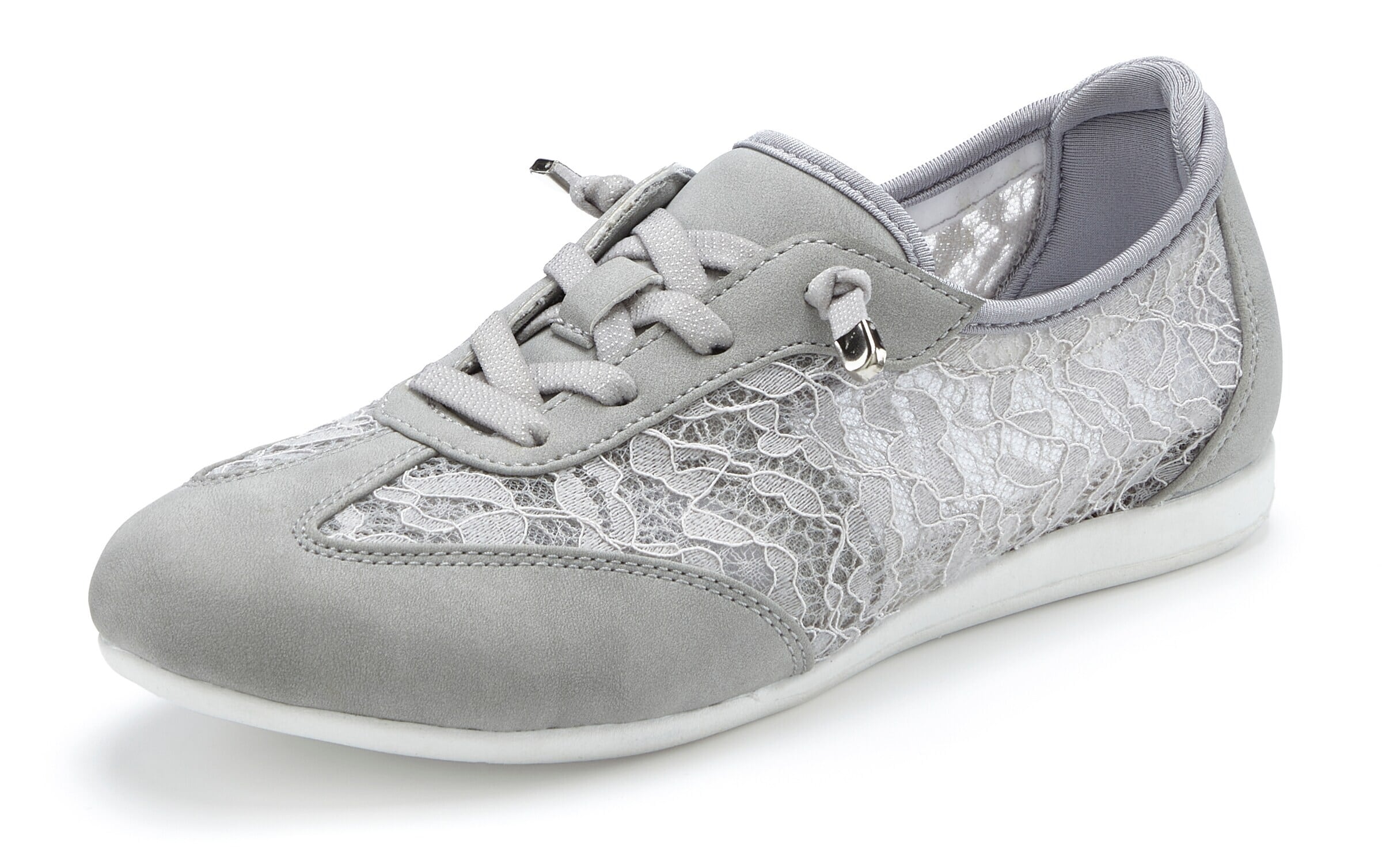 LASCANA Sneaker in Grau: Vorderseite