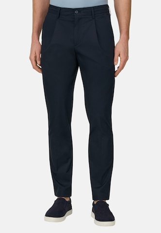 Boggi Milano Slimfit Hose in Blau: Vorderseite