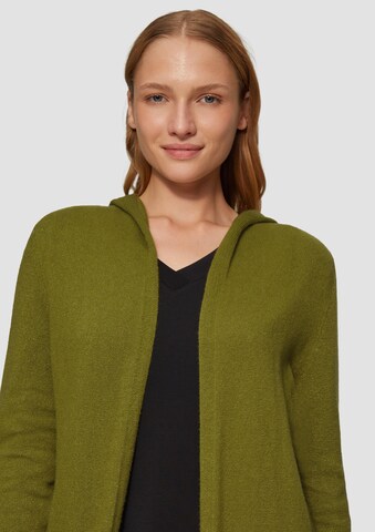 Cardigan s.Oliver en vert