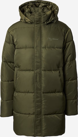 DAN FOX APPAREL Χειμερινό παλτό 'Alessio' σε πράσινο: μπροστά