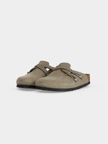 BIRKENSTOCK - Sapato aberto 'Blair' em cinzento