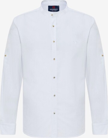 CIPO & BAXX Regular fit Button Up Shirt in White: front