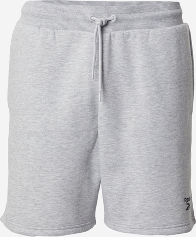 Reebok Urheiluhousut 'Marcus' värissä vaaleanharmaa / musta, Tuotenäkymä