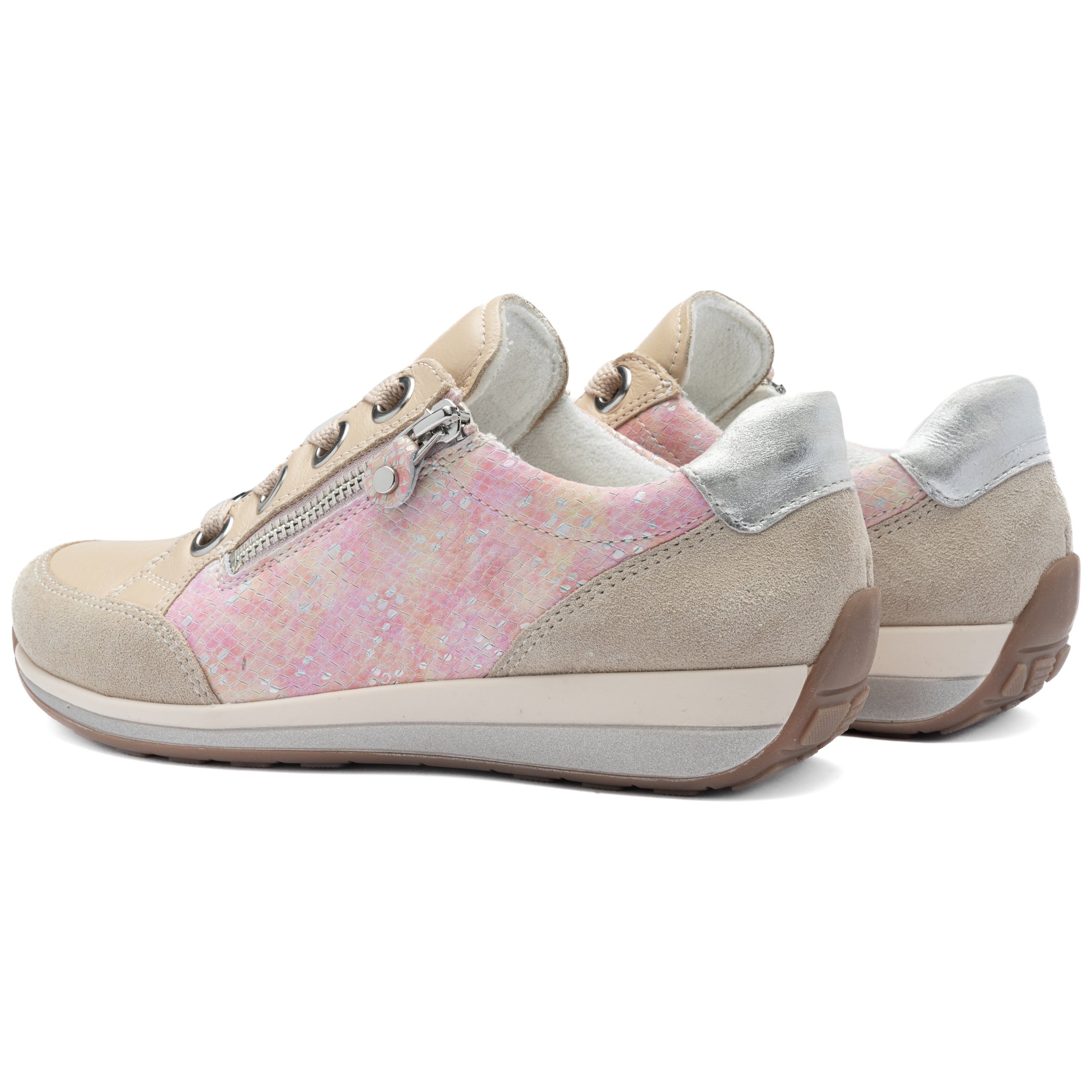 ARA T-Bar Sandals in Beige