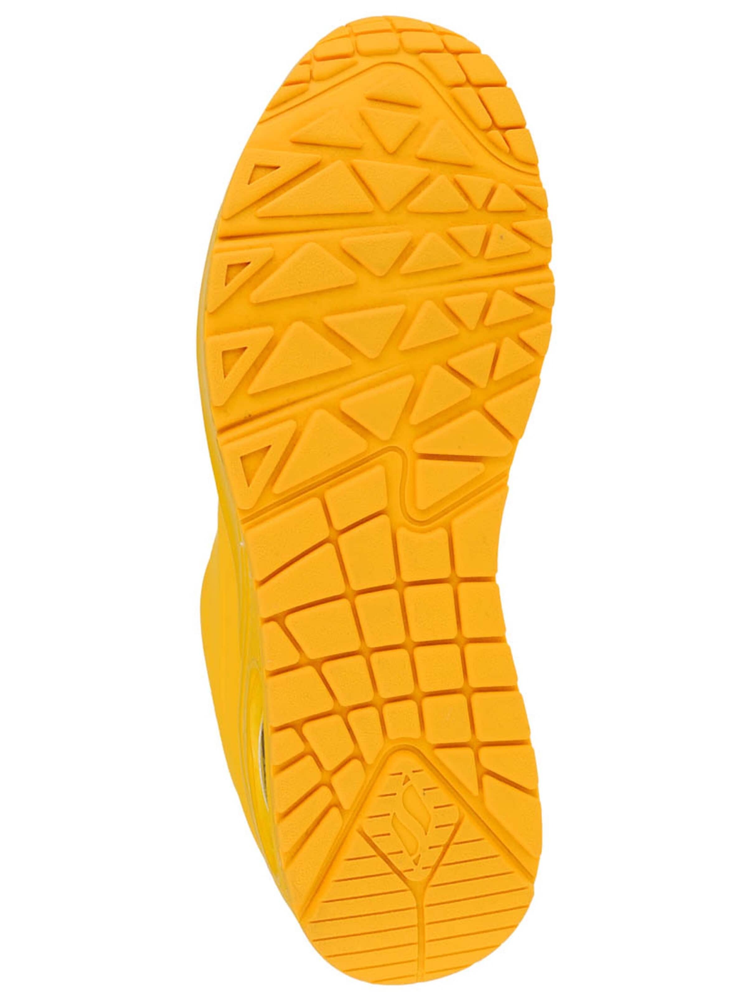 SKECHERS Sneakers laag 'Skechers Uno-Stand on Air' in Geel