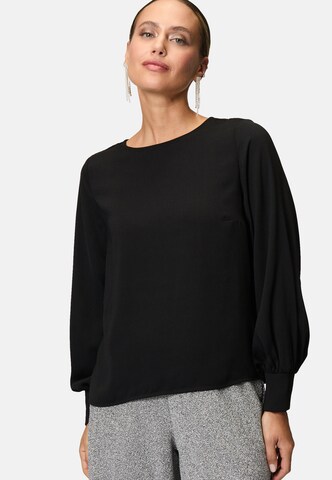zero Blouse in Zwart: voorkant
