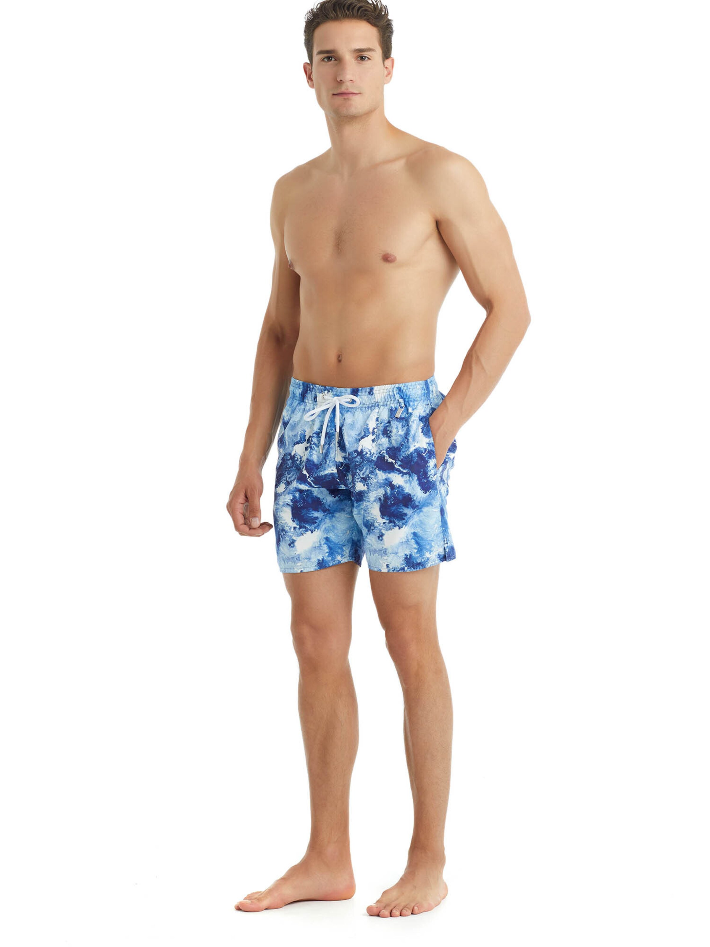 Blackspade Board Shorts ' Denim Effect  ' in Blue