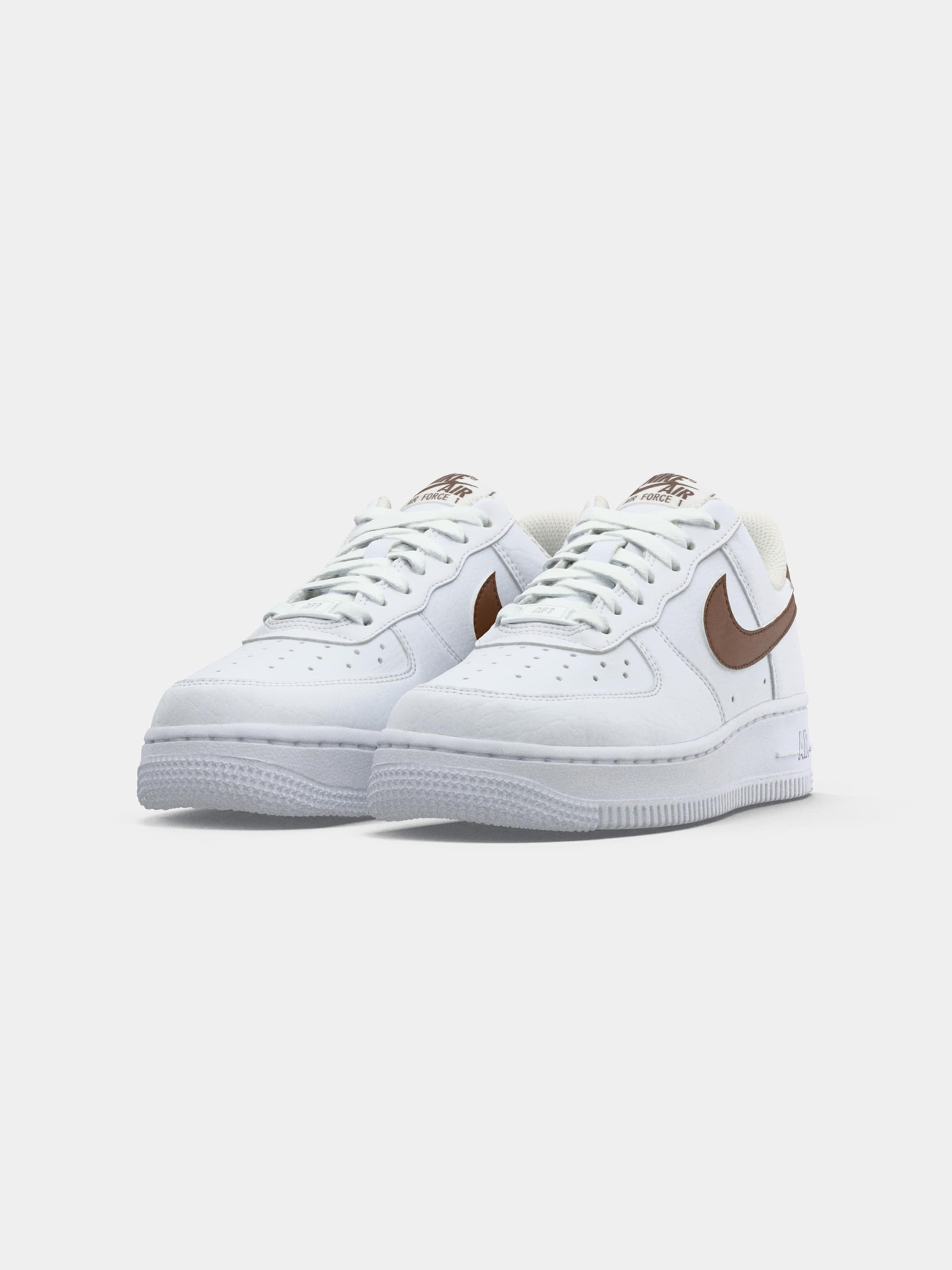 white nike air force 1 low top