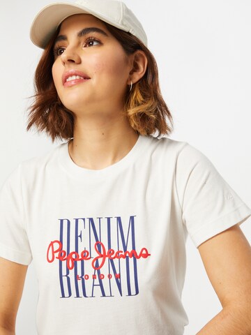 Pepe Jeans T-Shirt 'CAMILLE' in Weiß