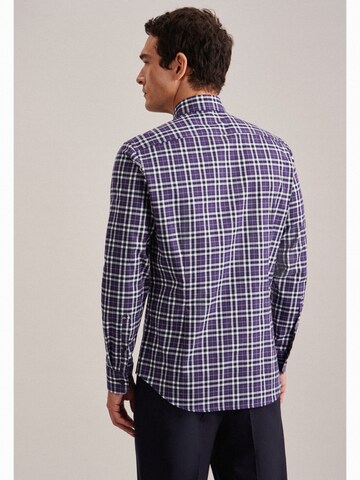 SEIDENSTICKER Regular fit Business Shirt ' Shaped ' in Purple