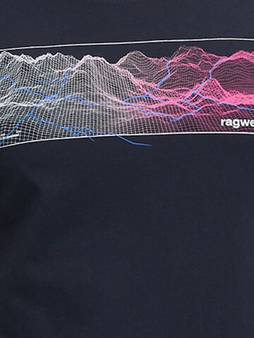 mėlyna Ragwear Marškinėliai 'Hake'