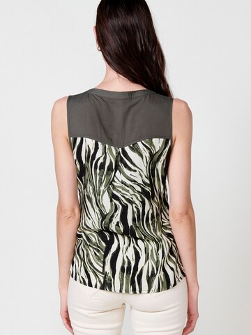 Camicia da donna di KOROSHI in verde