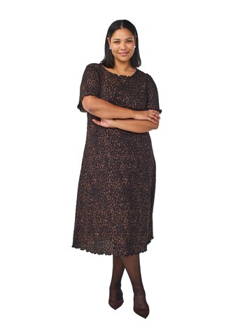 Zizzi Платье 'Vtalia' в Коричневый