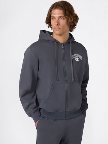Veste de survêtement Champion Authentic Athletic Apparel en bleu : devant