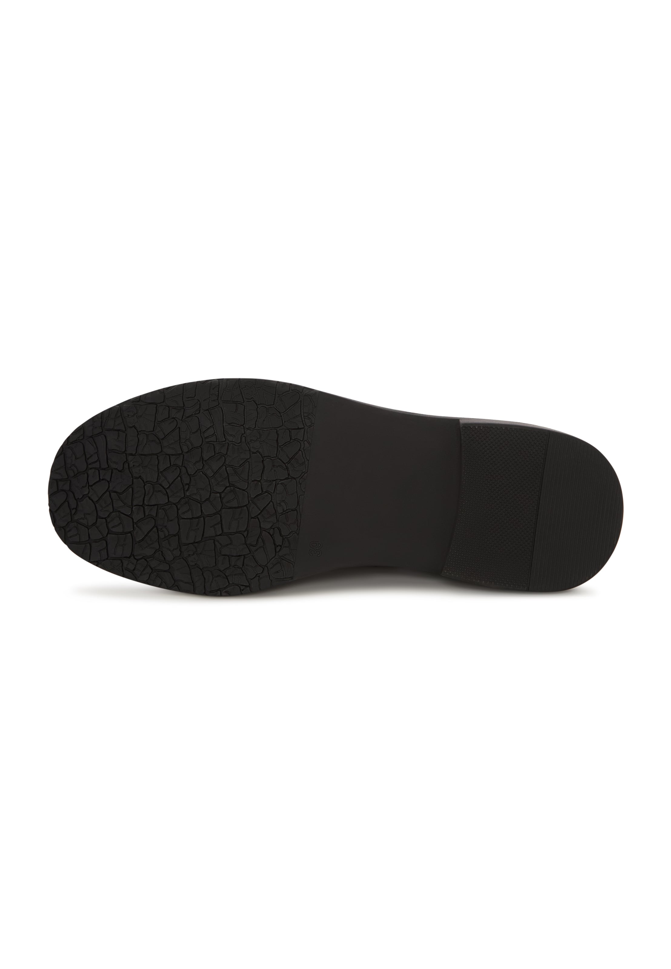 CESARE GASPARI Strap ballerina in Black