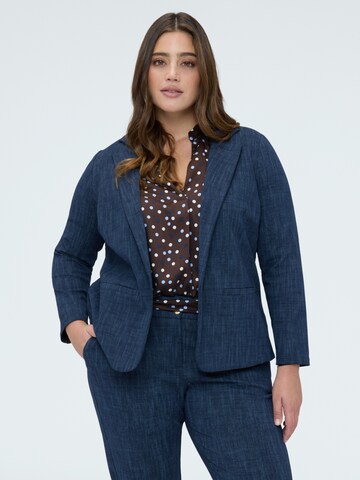 Blazer Fiorella Rubino en bleu