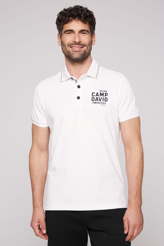 CAMP DAVID Shirt in Weiß: predná strana