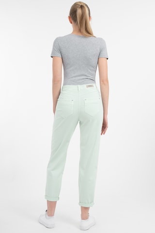 Recover Pants Tapered Pants 'Cara' in Green