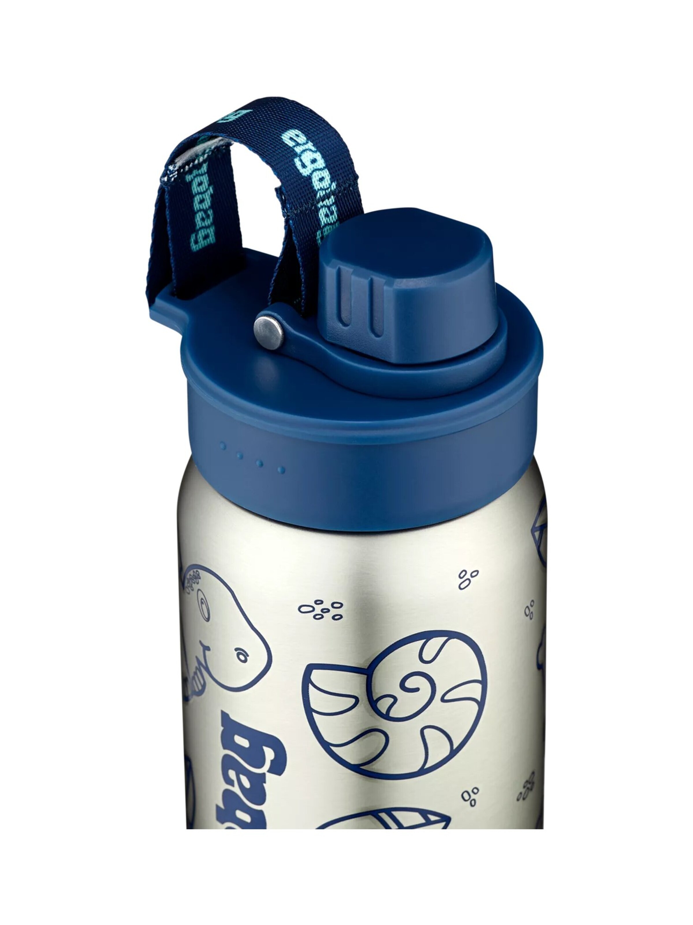 ergobag Drinking Bottle 'Trinkflasche Edelstahl Trinkflasche' in Blue