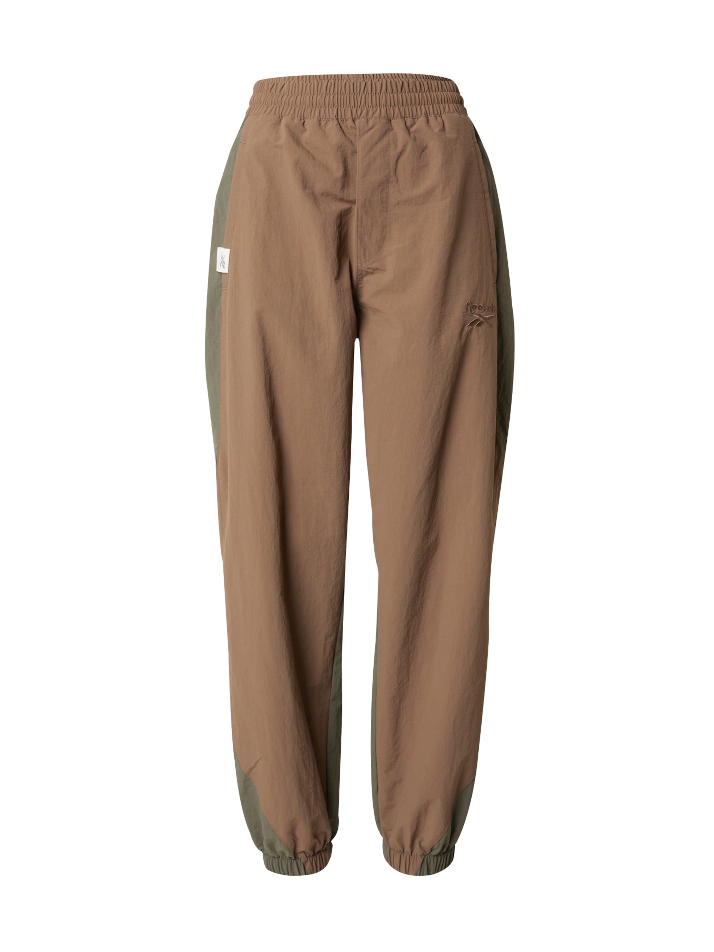 Reebok Tapered Hose in Grün: Vorderseite