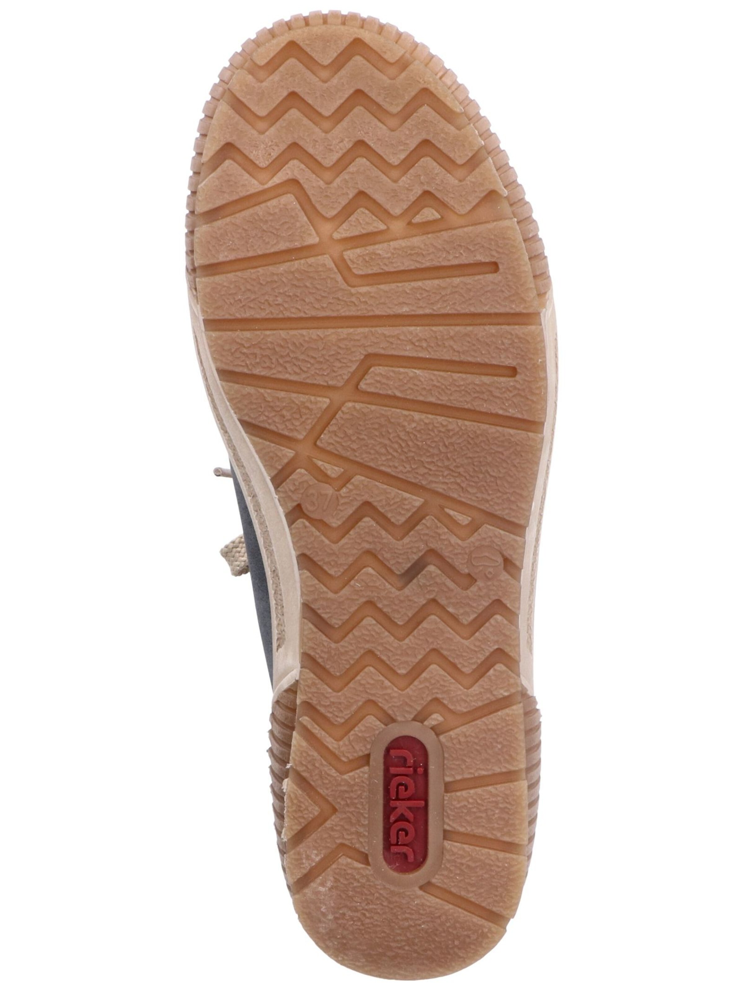 Rieker Fűzős rövid szárú csizmák - kék