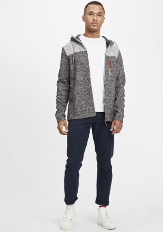 BLEND Fleecejacke 'Pinheiro' in Grau