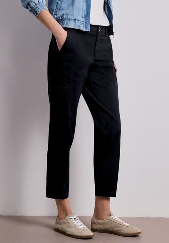STREET ONE Slim fit Pants in Blue